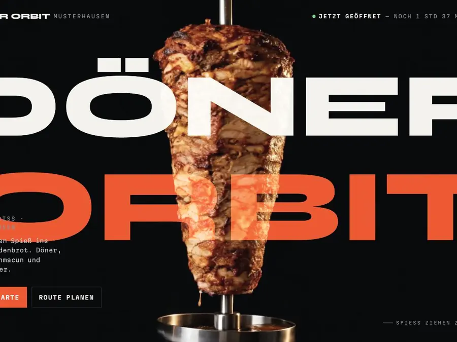 Döner Orbit – Gastronomie